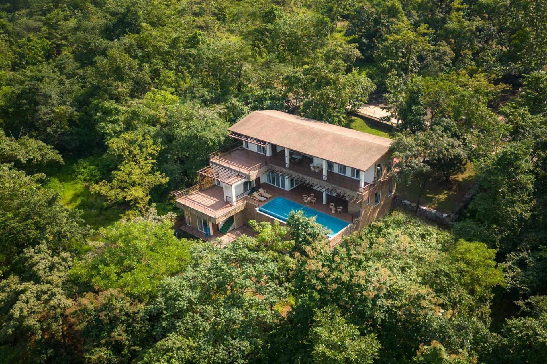 Eden Glade - Khopoli - Mountain-View Villa With Private Pool, Spacious Decks & Indoor Activities Eksteriør billede